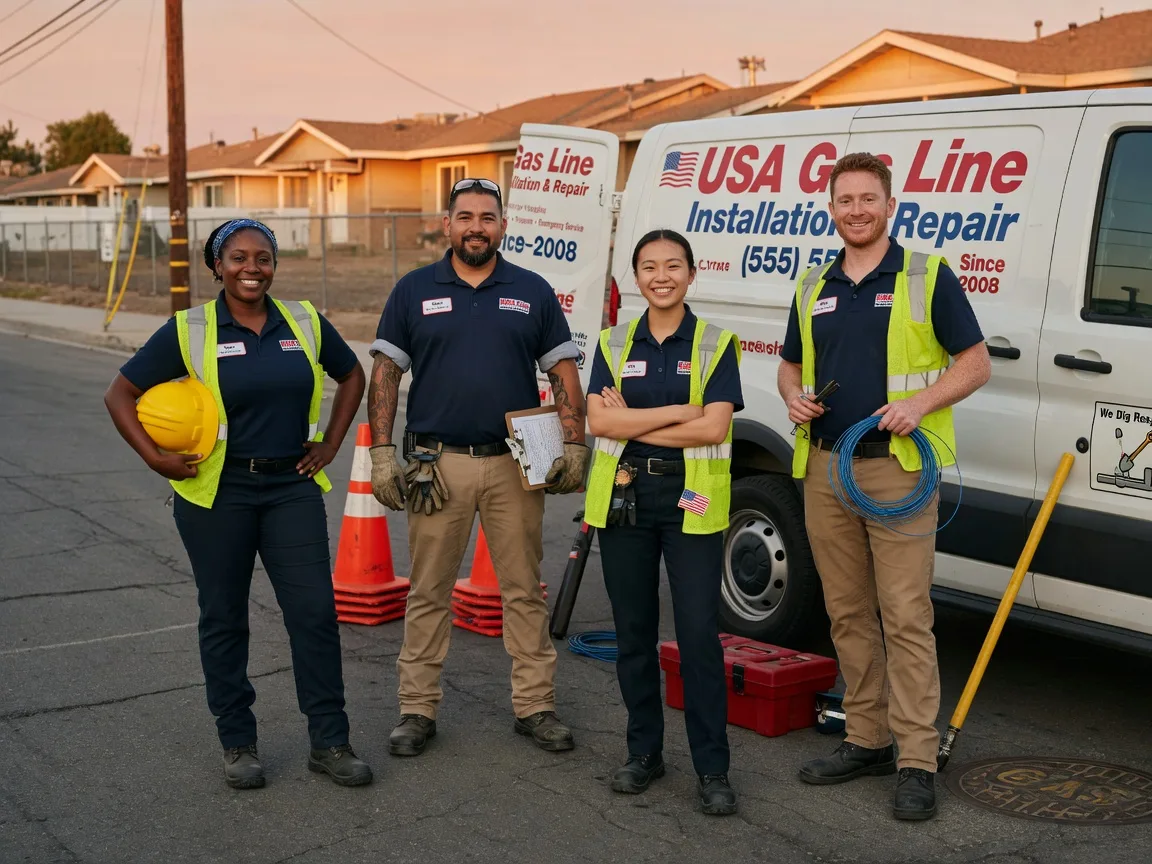 Gas Line Installation company in Linden, TN